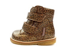 Angulus vinterstøvle brown leopard med TEX